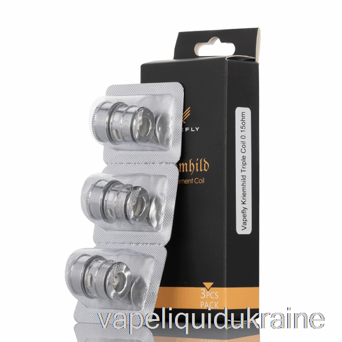 Vape Ukraine Vapefly KRIEMHILD Replacement Coils 0.15ohm Triple Mesh Coils